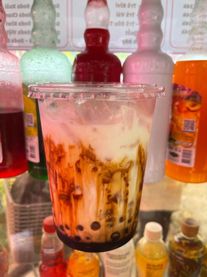 Sữa tươi trân châu đường đen-duoc-ban-tai-Cafe & Trà Sữa MỸ TRÀ