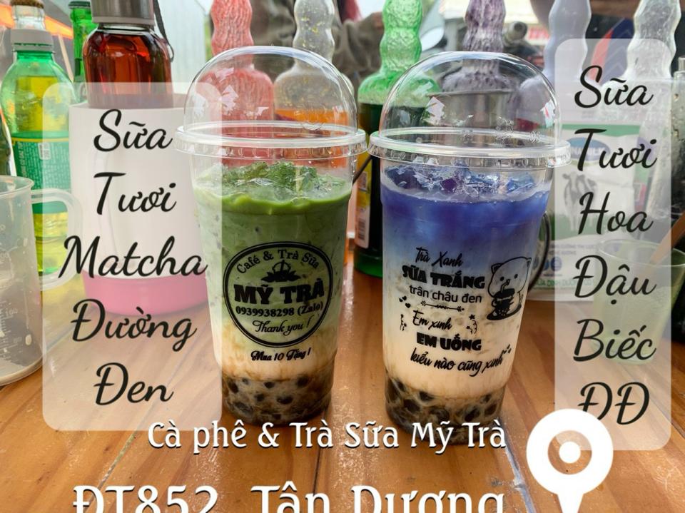Sữa tươi trân châu đường đen-duoc-ban-tai-Cafe & Trà Sữa MỸ TRÀ