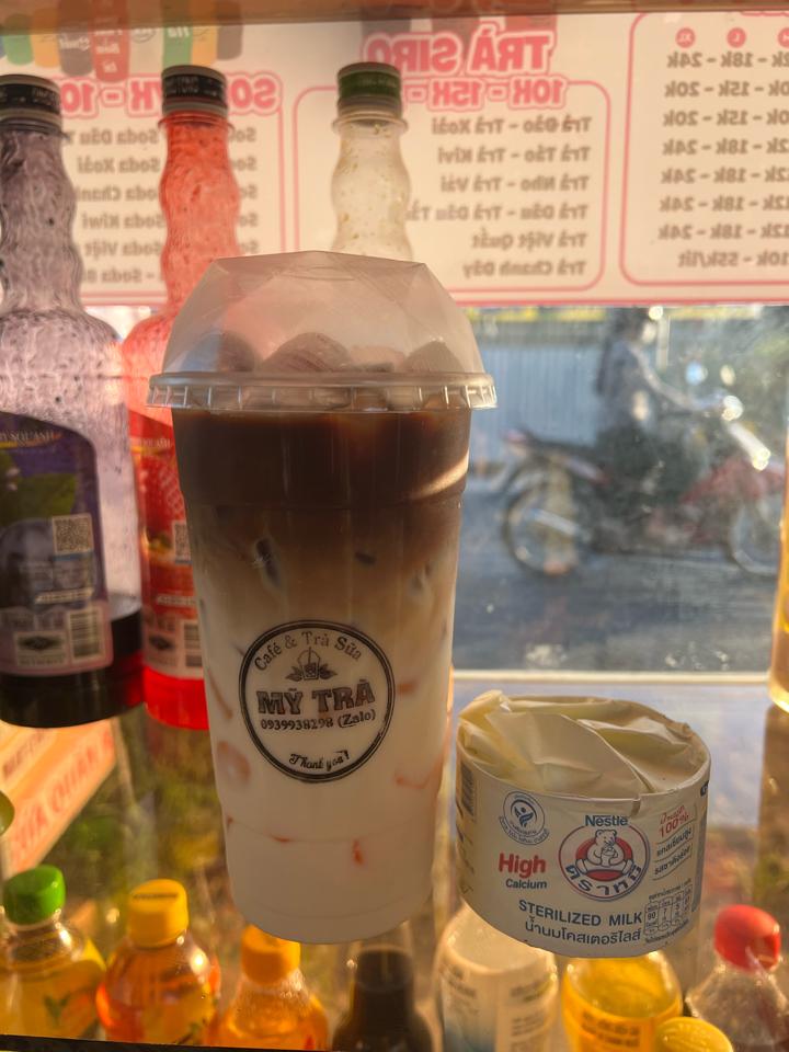 Cà phê sữa gấu-duoc-ban-tai-Cafe & Trà Sữa MỸ TRÀ