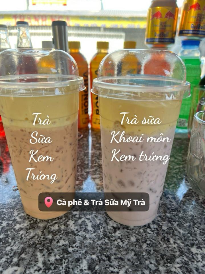 Trà sữa kem Muối/ kem Trứng-duoc-ban-tai-Cafe & Trà Sữa MỸ TRÀ