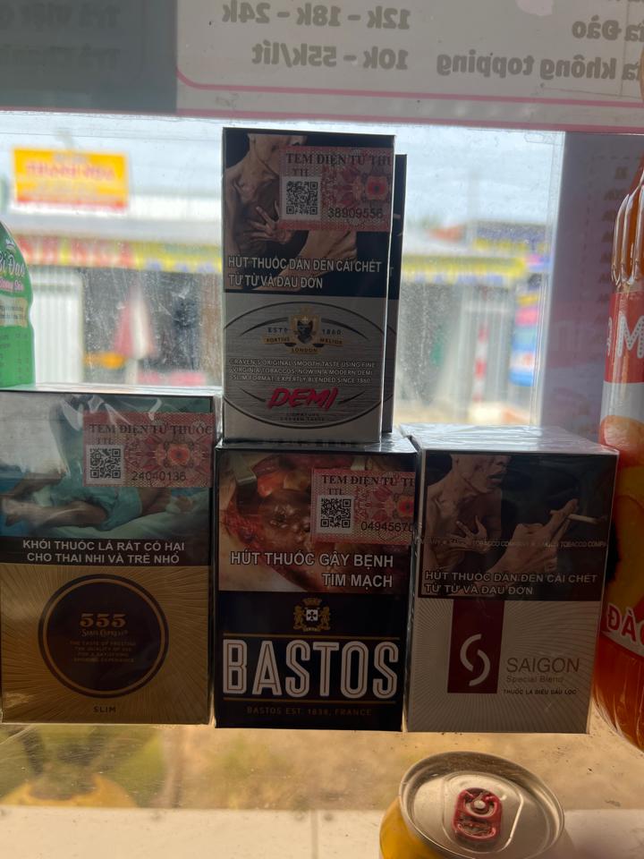Thuốc lá -duoc-ban-tai-Cafe & Trà Sữa MỸ TRÀ