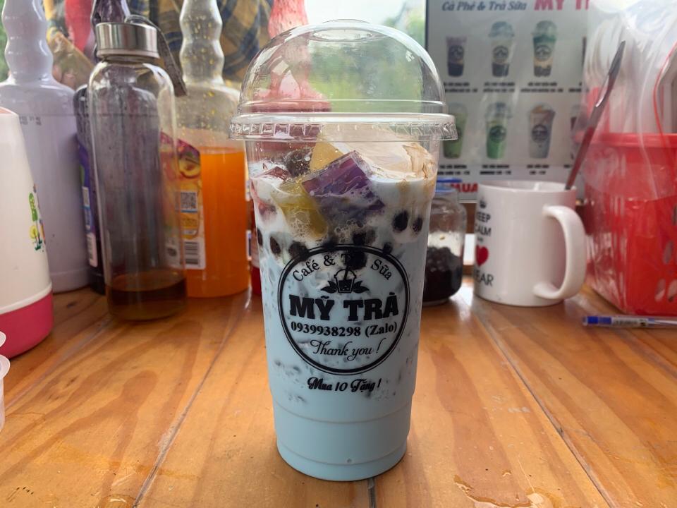Trà Sữa Hoa Đậu Biếc-duoc-ban-tai-Cafe & Trà Sữa MỸ TRÀ