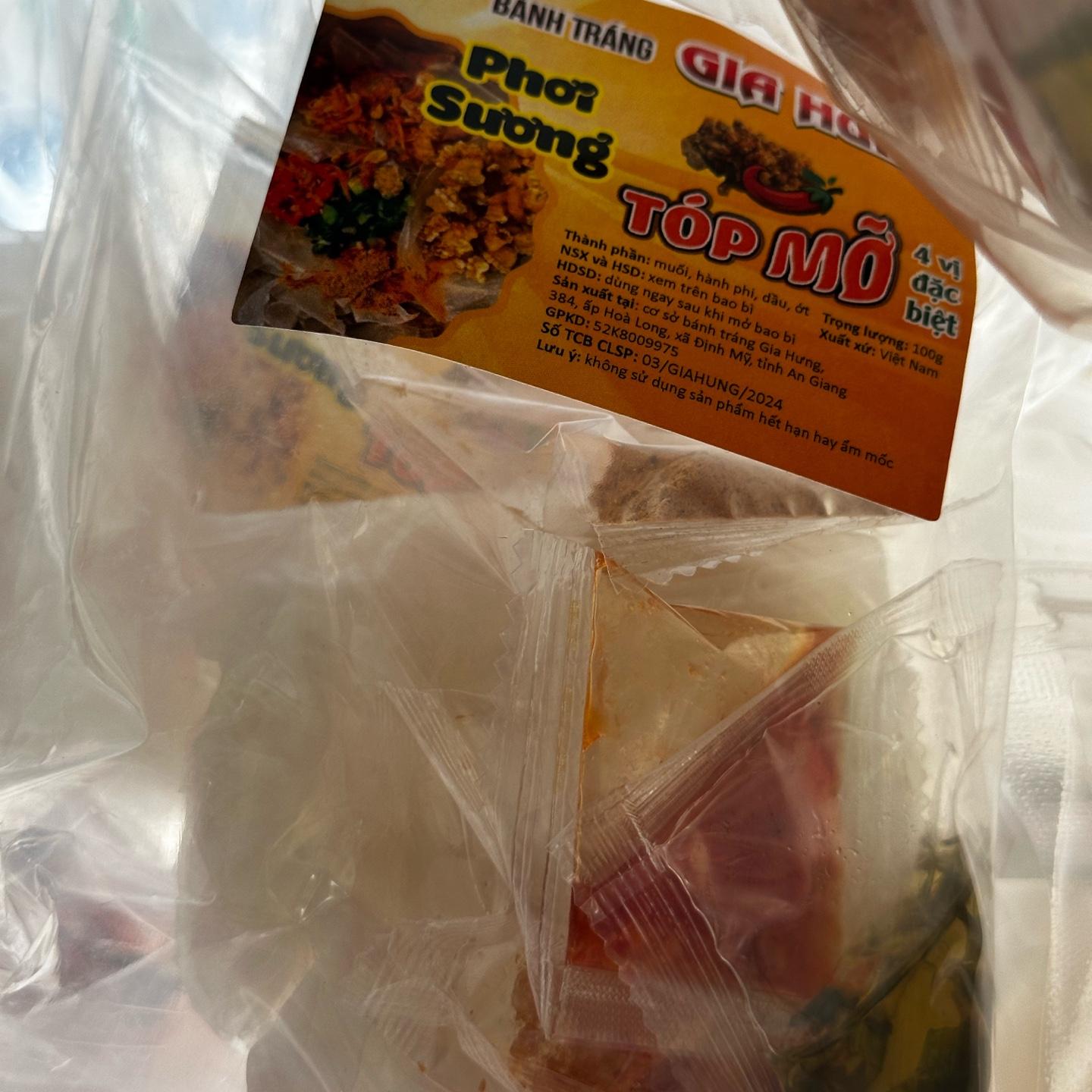 Bánh tráng phơi sương-duoc-ban-tai-Cà Phê & Trà Sữa MỸ TRÀ