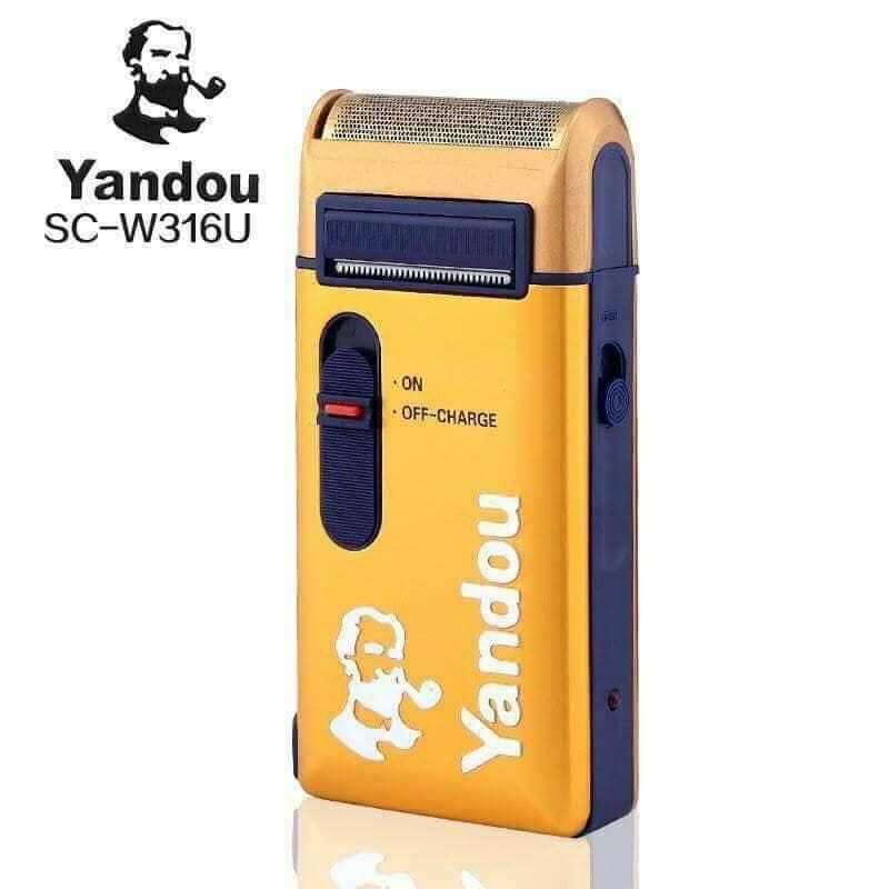 Máy cạo râu Yandou Bản Gold-duoc-ban-tai-HƯNG  XANH BARBER