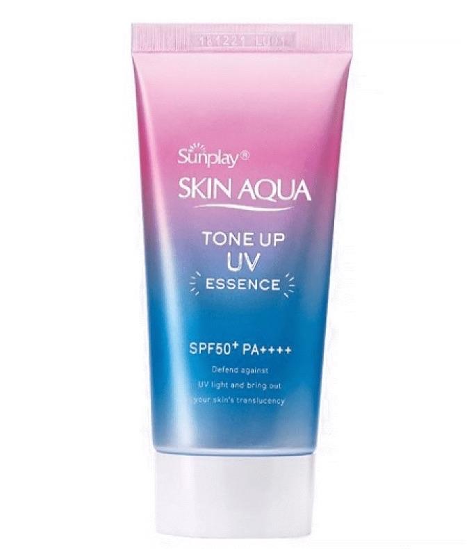 Kem Chống Nắng Nâng Tông Da Skin Aqua Tone Up UV Essence SPF 50+ PA++++ 80g -duoc-ban-tai-Tiệm nhà Chou