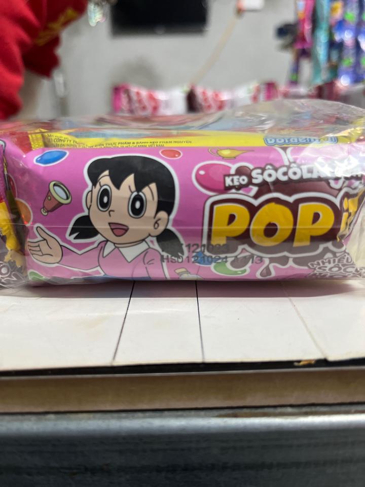 Doraemon popip! Kẹo socola sữa-duoc-ban-tai-Tạp Hoá Lệ Thức 