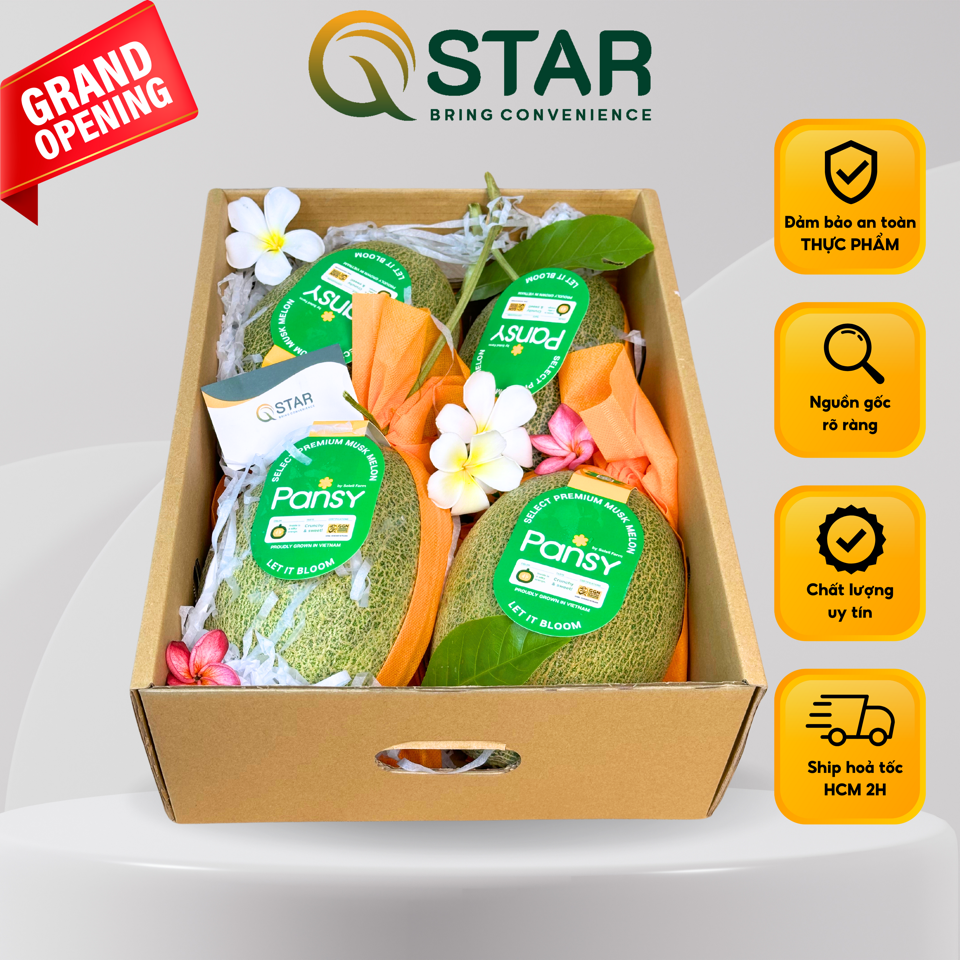 Dưa Lưới Pansy-duoc-ban-tai-QSTAR SHOP