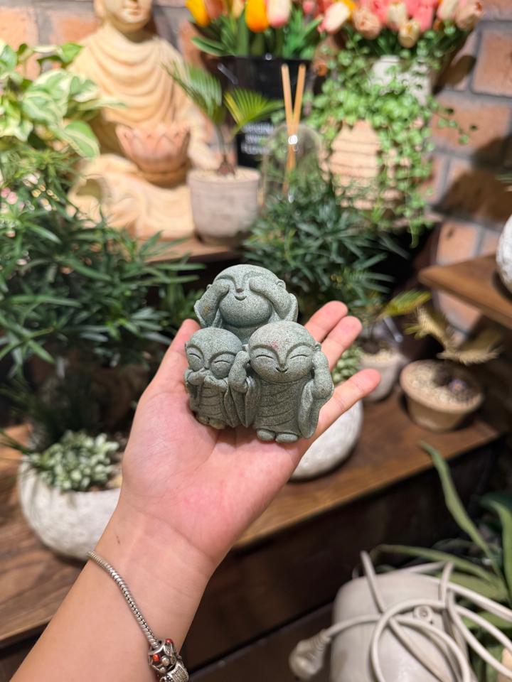 Tượng jizo bộ 3 may mắn-duoc-ban-tai-ZERÕ GARDEN VIET NAM