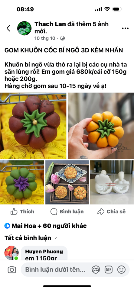 KHUÔN CỐC 3D CÓ NHẤN HÌNH QUẢ BÍ NGÔ CỠ 150G HOẶC 200G-duoc-ban-tai-Thach Lan