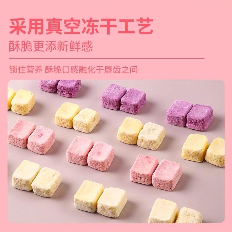 Sữa chua sấy đông khô mix 4 vị đóng túi bạc 500g-duoc-ban-tai-Thach Lan