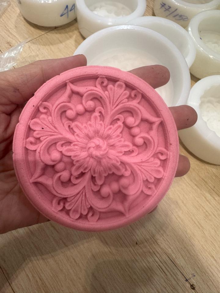 CỐC 3D HOA TRÒN CỔ- CỠ 200G (chỉ đóng được 200g- chân không cao) MÃ 50-duoc-ban-tai-Thach Lan