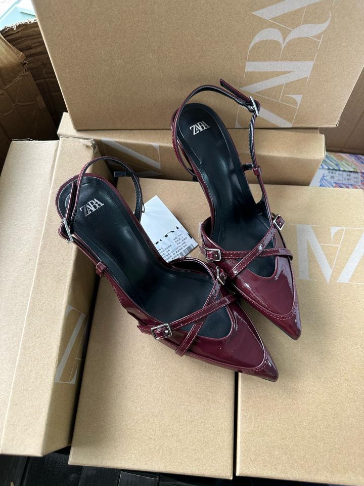 Guốc Zara đỏ -duoc-ban-tai-Quản Thuu Hà