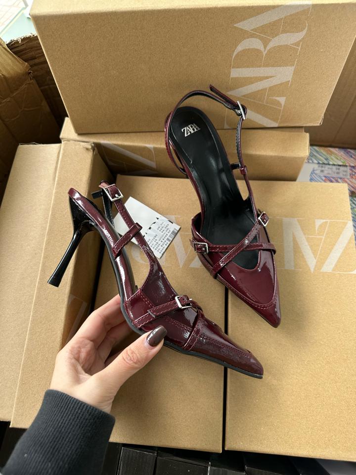 Guốc Zara đỏ -duoc-ban-tai-Quản Thuu Hà