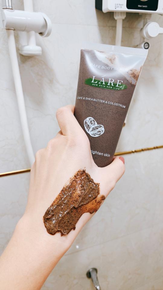 TẨY TẾ BÀO CHẾT CAFE HẠT BƠ-duoc-ban-tai-DuMi Beauty