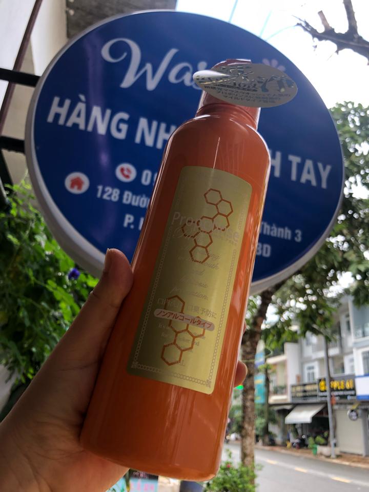 Nước súc miệng Propolinse-duoc-ban-tai-Wasabi hàng Nhật chính hãng