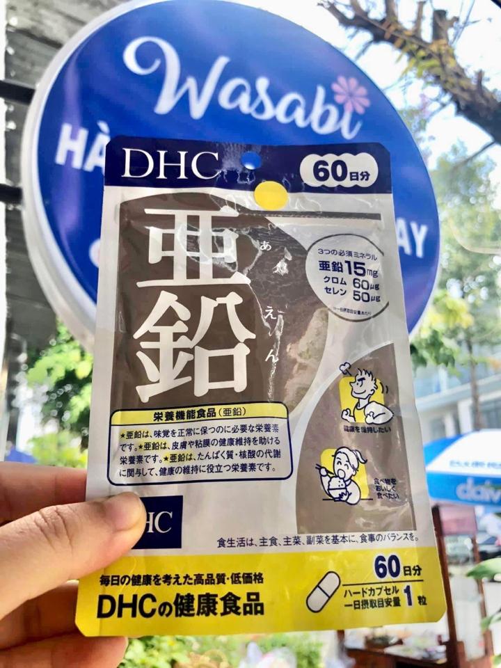 DHC kẽm 60ng-duoc-ban-tai-Wasabi hàng Nhật chính hãng