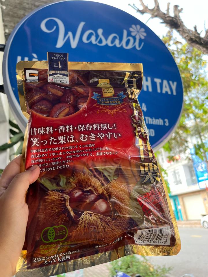 Hạt dẻ hấp-duoc-ban-tai-Wasabi hàng Nhật chính hãng