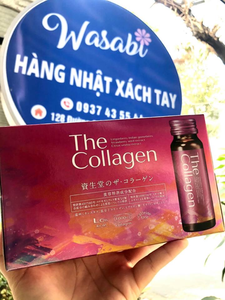 The Collagen nước lốc 10 chai-duoc-ban-tai-Wasabi hàng Nhật chính hãng