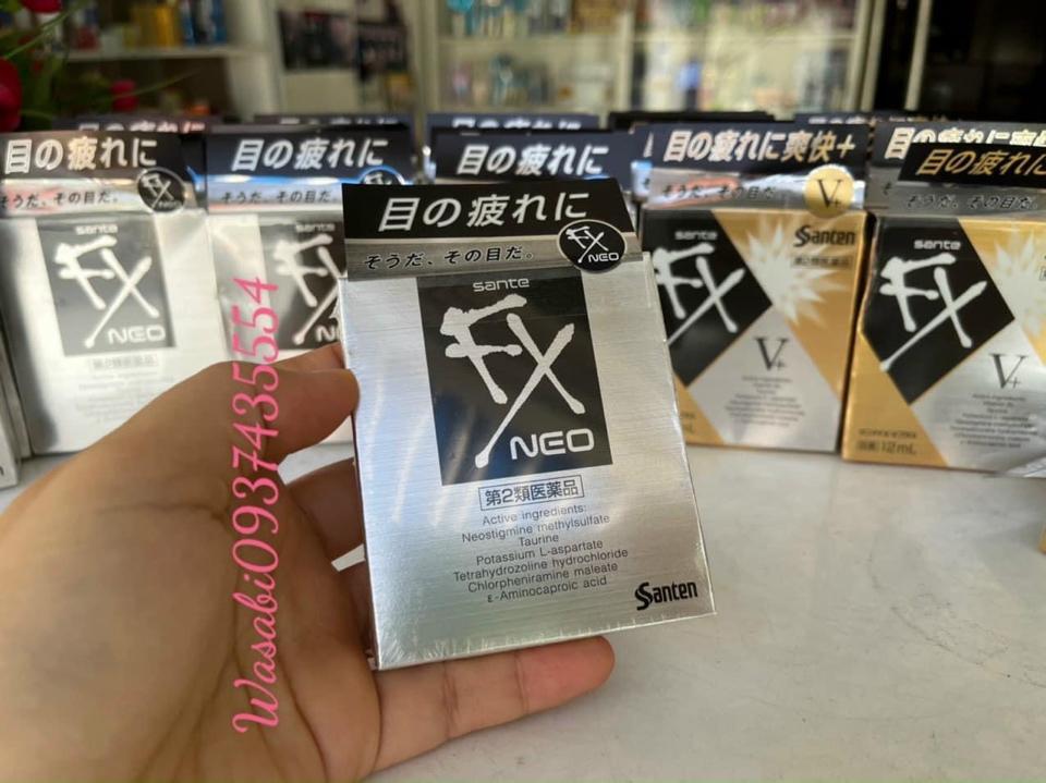 Nhỏ mắt FX Neo bạc-duoc-ban-tai-Wasabi hàng Nhật chính hãng