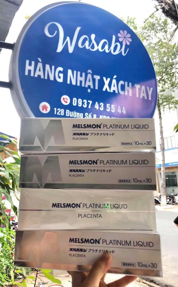 Melsmon platinum liqiud-duoc-ban-tai-Wasabi hàng Nhật chính hãng