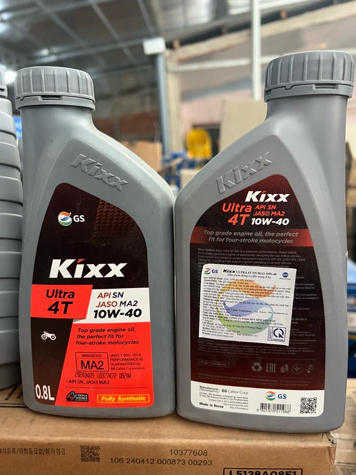 Kixx Ultra Số 10w40 0.8L SN-duoc-ban-tai-24/7 CARE