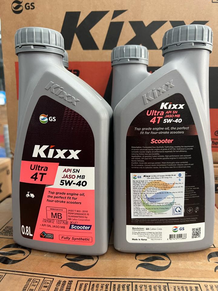 Kixx Ultra Ga 5w40 0.8L SN-duoc-ban-tai-24/7 CARE