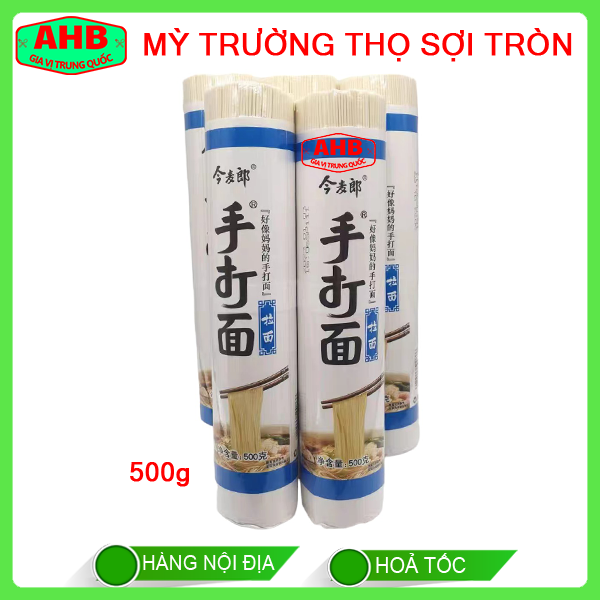 Mỳ trường thọ sợi tròn 500g-duoc-ban-tai-Gia Vị Trung Quốc AHB