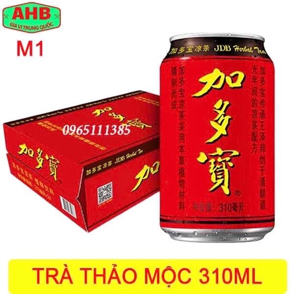 [1 thùng 24 lon] Trà thảo mộc 310ml-duoc-ban-tai-Gia Vị Trung Quốc AHB