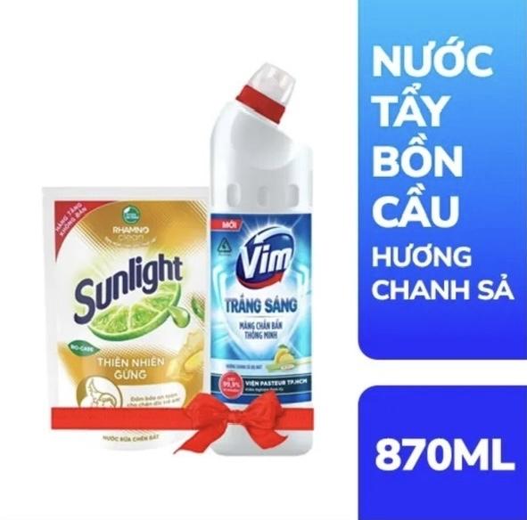 64847606-VIM trắng hương chanh sả 870ml(1+1nrc thiên nhiên túi 200g)/10bộ-duoc-ban-tai-Thanh Unilever 1