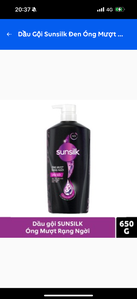 68902615-Sunsilk óng mượt rạng ngời 650g/8chai-duoc-ban-tai-Bé Chân 😘😘😘