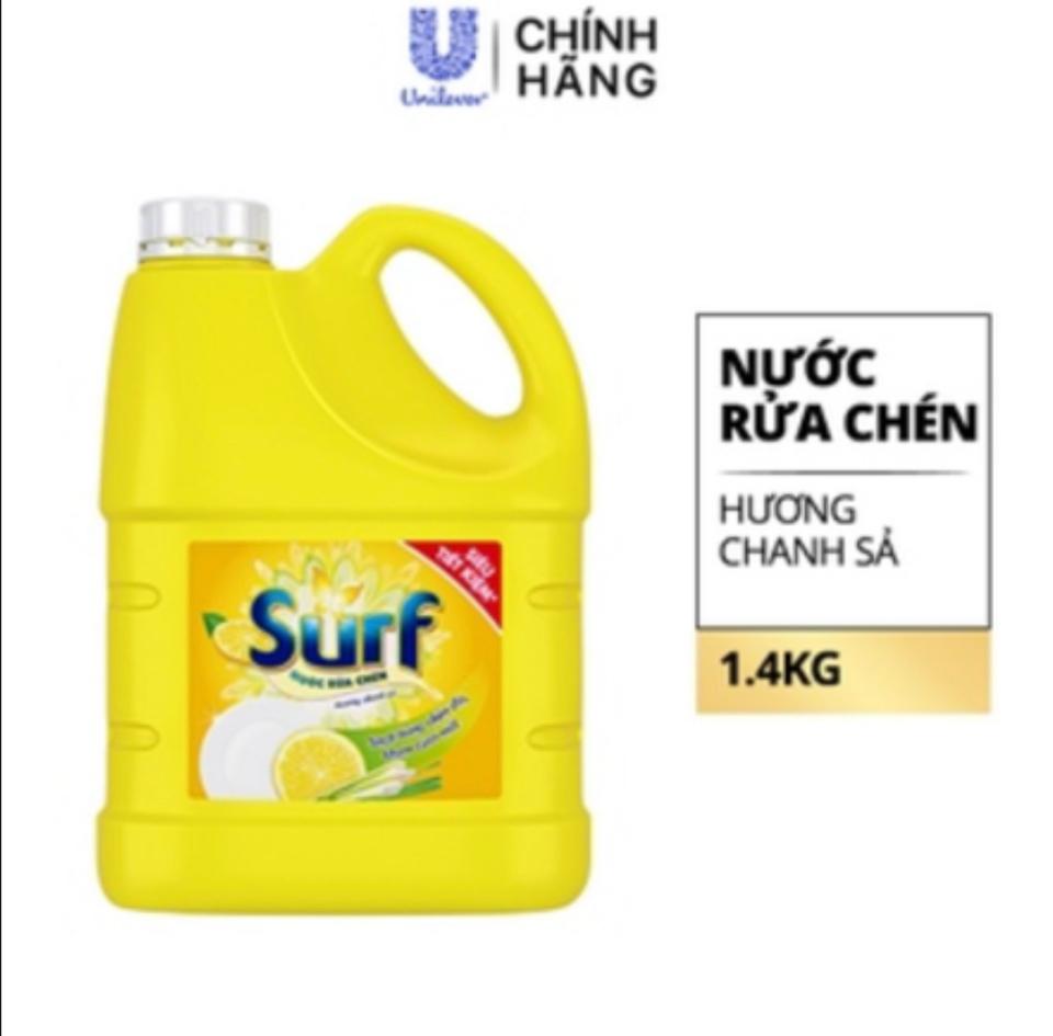 62764152-Surf nrc hương chanh sả 1,4kg/9can-duoc-ban-tai-Bé Chân 😘😘😘