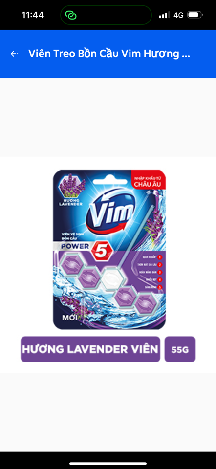 67581743-Vim viên treo bồn cầu hương lavender 55g/9viên-duoc-ban-tai-Bé Chân 😘😘😘