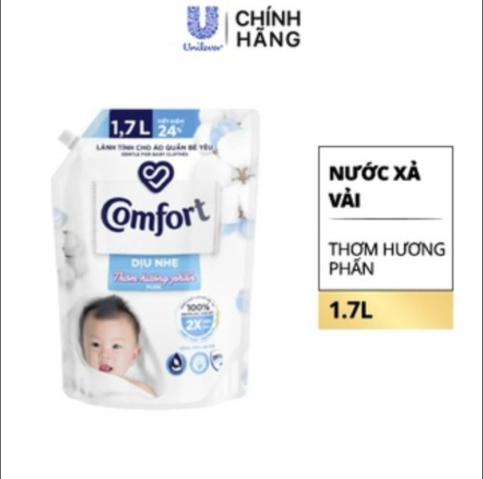 64397162-Comfort NX mềm vải dịu nhẹ hương phấn 1,8l/4túi Sao chép-duoc-ban-tai-Bé Chân 😘😘😘