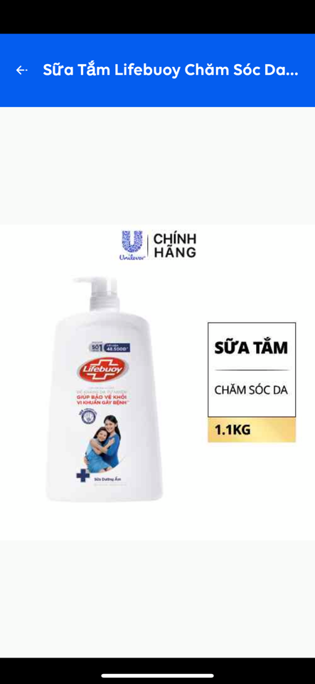 68538458-Lifebuoy st chăm sóc da 1,1kg/6chai -duoc-ban-tai-Bé Chân 😘😘😘