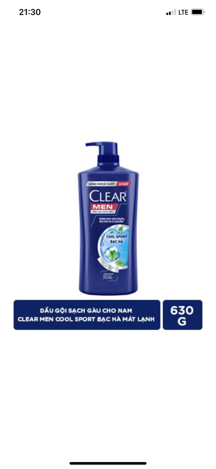 68942958-Clear dg men bh 630g/8chai/thùng -duoc-ban-tai-Thanh Unilever 1