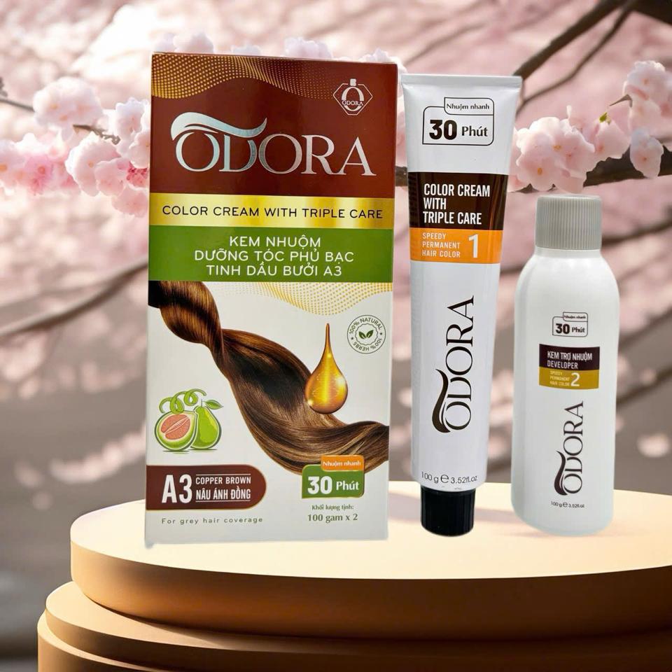 Nhuộm phủ bạc ODORA-duoc-ban-tai-Phụ Liệu Vinh Ngọc