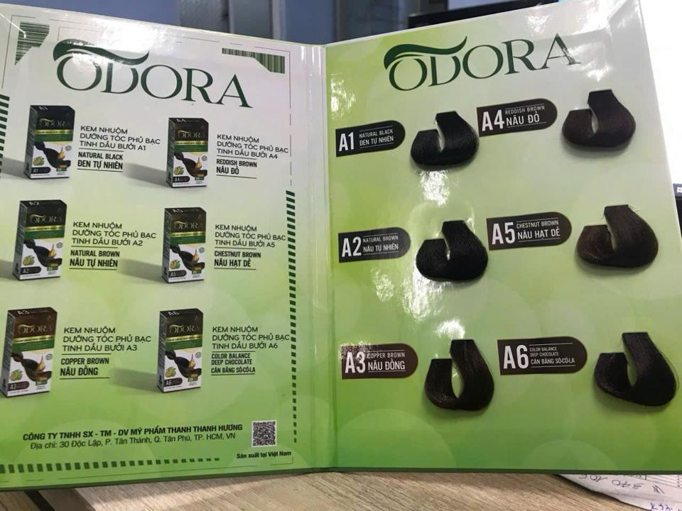 Nhuộm phủ bạc ODORA-duoc-ban-tai-Phụ Liệu Vinh Ngọc