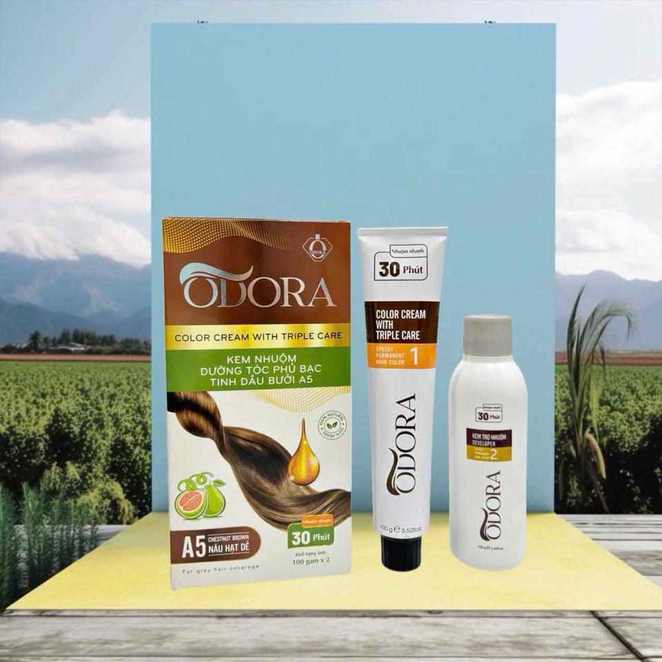 Nhuộm phủ bạc ODORA-duoc-ban-tai-Phụ Liệu Vinh Ngọc