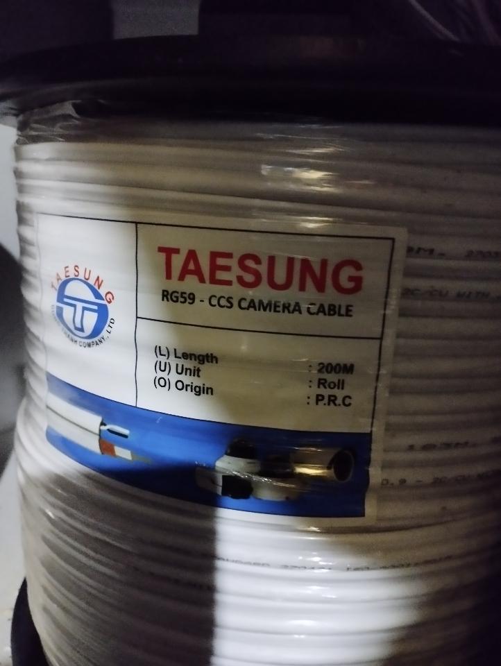 Cáp đồng trục liền nguồn Taesung-duoc-ban-tai-Phụ kiện Hương Dung