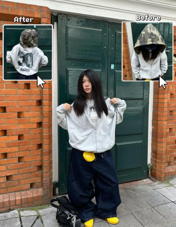 Hoodie form rộng in số 90 Haven Studio -duoc-ban-tai-Cunnei