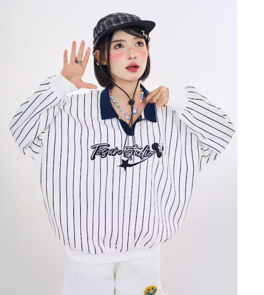  Áo sweater polo tay dài Tosun-duoc-ban-tai-Cunnei