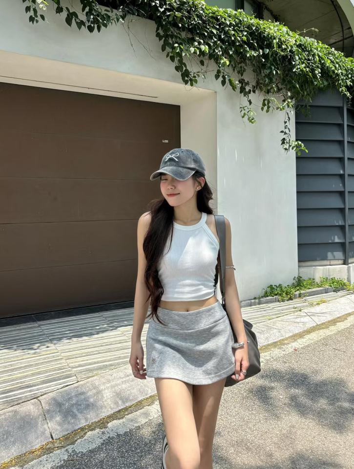  Chân Váy Nỉ Ép Bycamcam -duoc-ban-tai-Cunnei