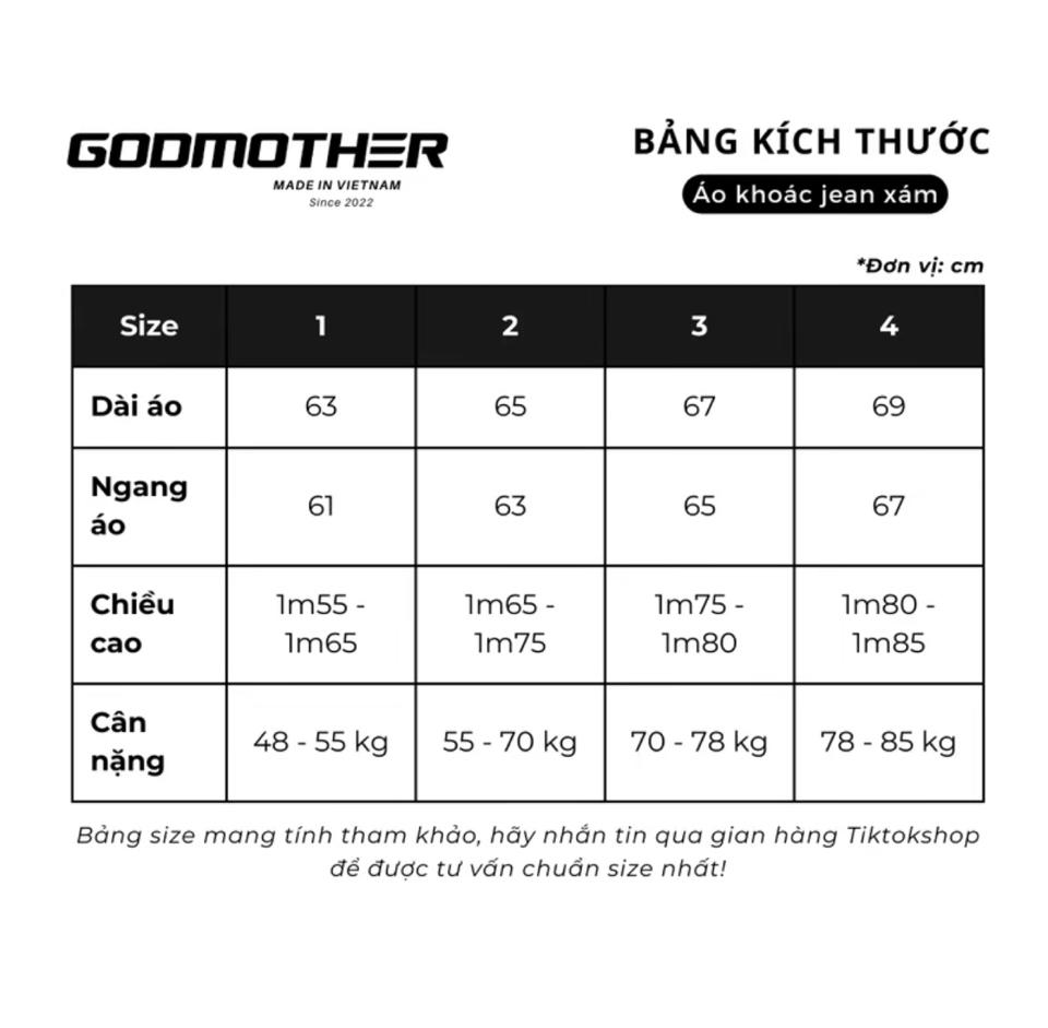  Áo khoác Jacket jean GODMOTHER form rộng delim cổ tàu basic-duoc-ban-tai-Cunnei