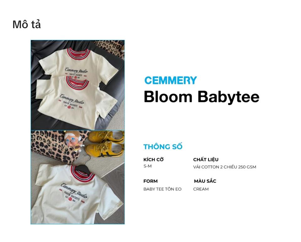 Áo Bloom babytee Cemmery-duoc-ban-tai-Cunnei