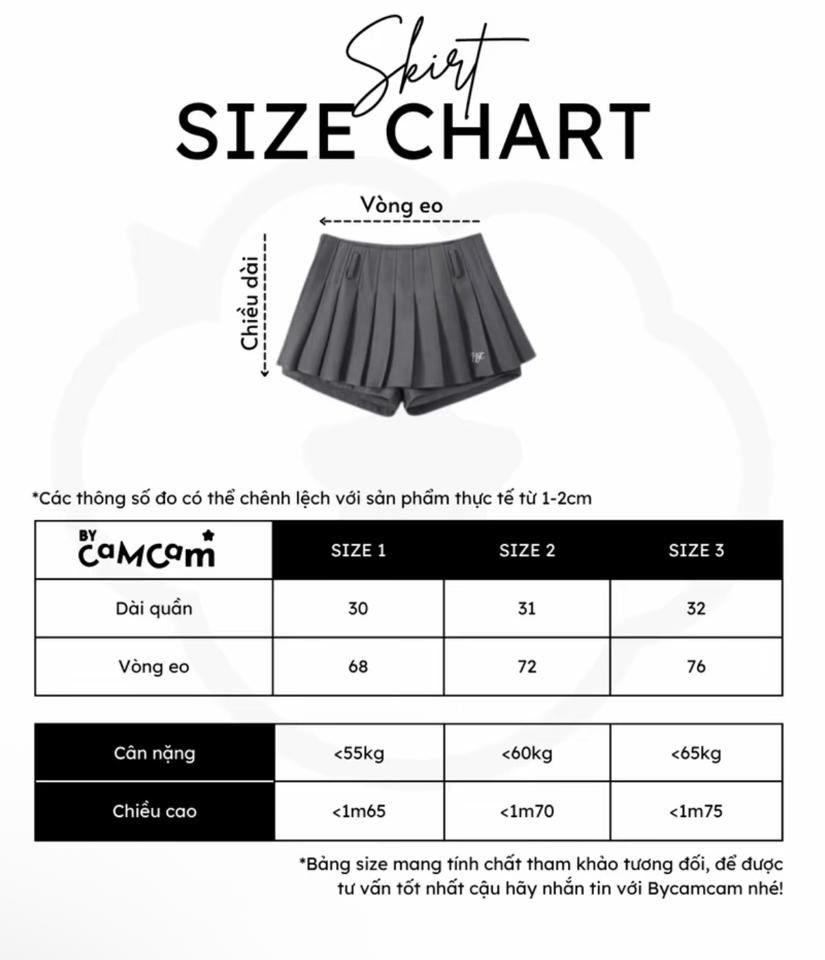  Quần váy xếp ly Bycamcam -duoc-ban-tai-Cunnei