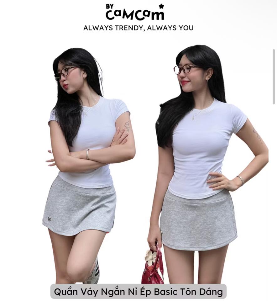  Chân Váy Nỉ Ép Bycamcam -duoc-ban-tai-Cunnei