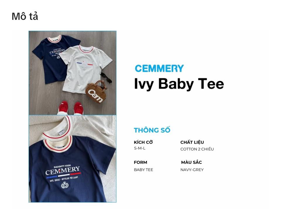  Áo Ivy babytee Cemmery -duoc-ban-tai-Cunnei