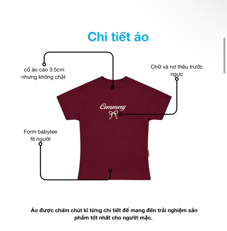 Áo Ribbon babytee Cemmery-duoc-ban-tai-Cunnei