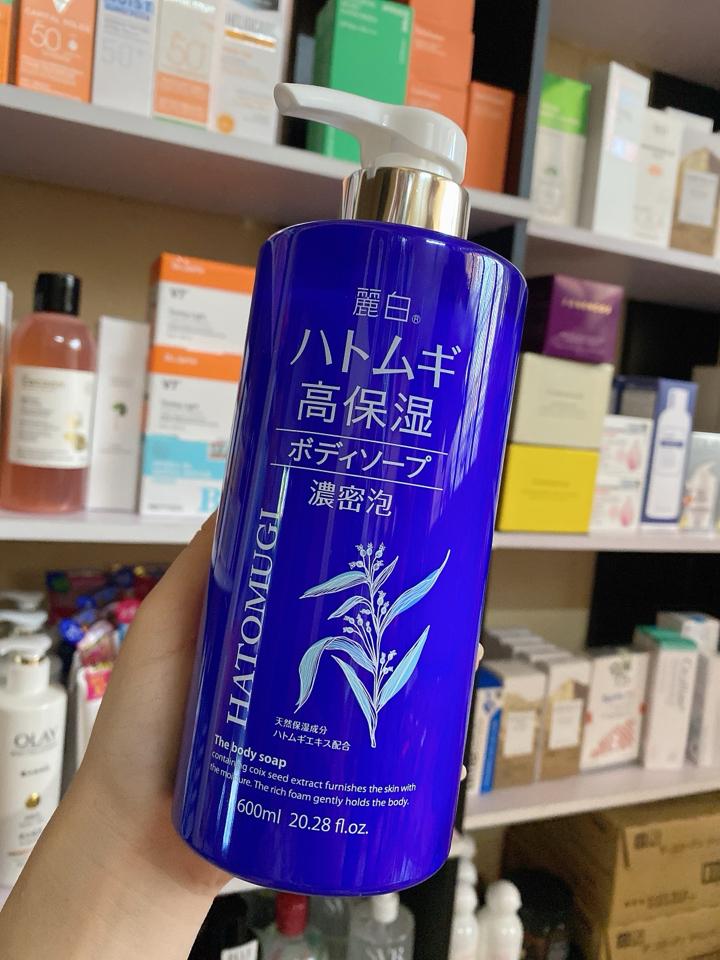 Sữa tắm Hatomugi xanh - dưỡng ẩm 800ml-duoc-ban-tai-T&T COSMETIC