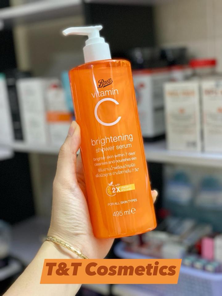 Sữa tắm Vitamin C Boots 495ml Thái Lan-duoc-ban-tai-T&T COSMETIC